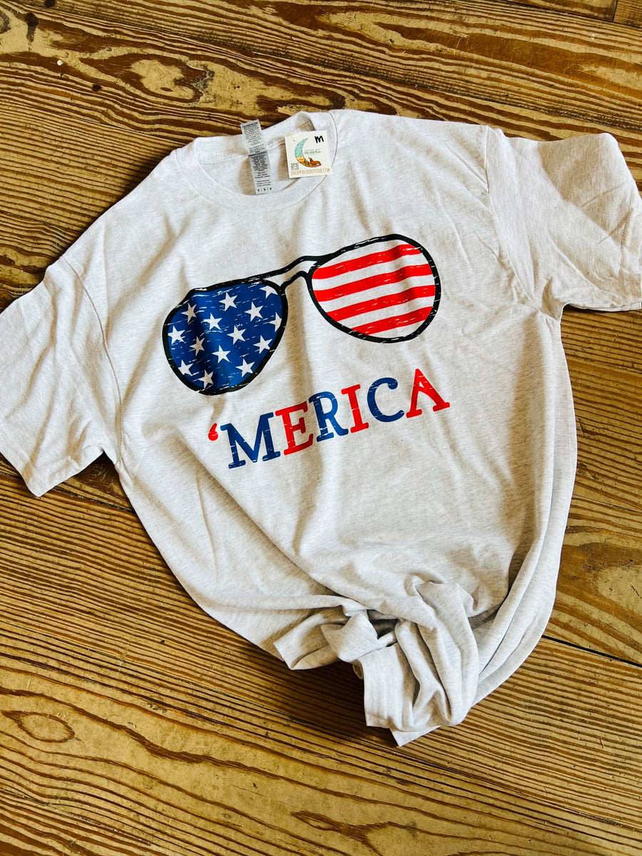 4th of July Shirt, Patriotic TShirt, Cowboy Boots T Shirt, G