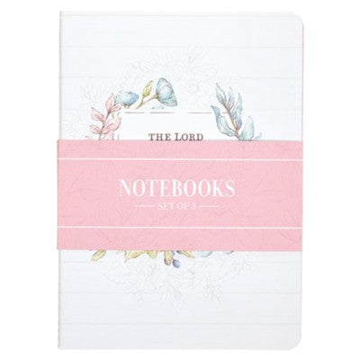 The Lord Delights In You Notebook - Set Of 3