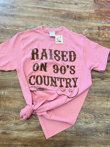 Raised On 90's Country Comfy Tee