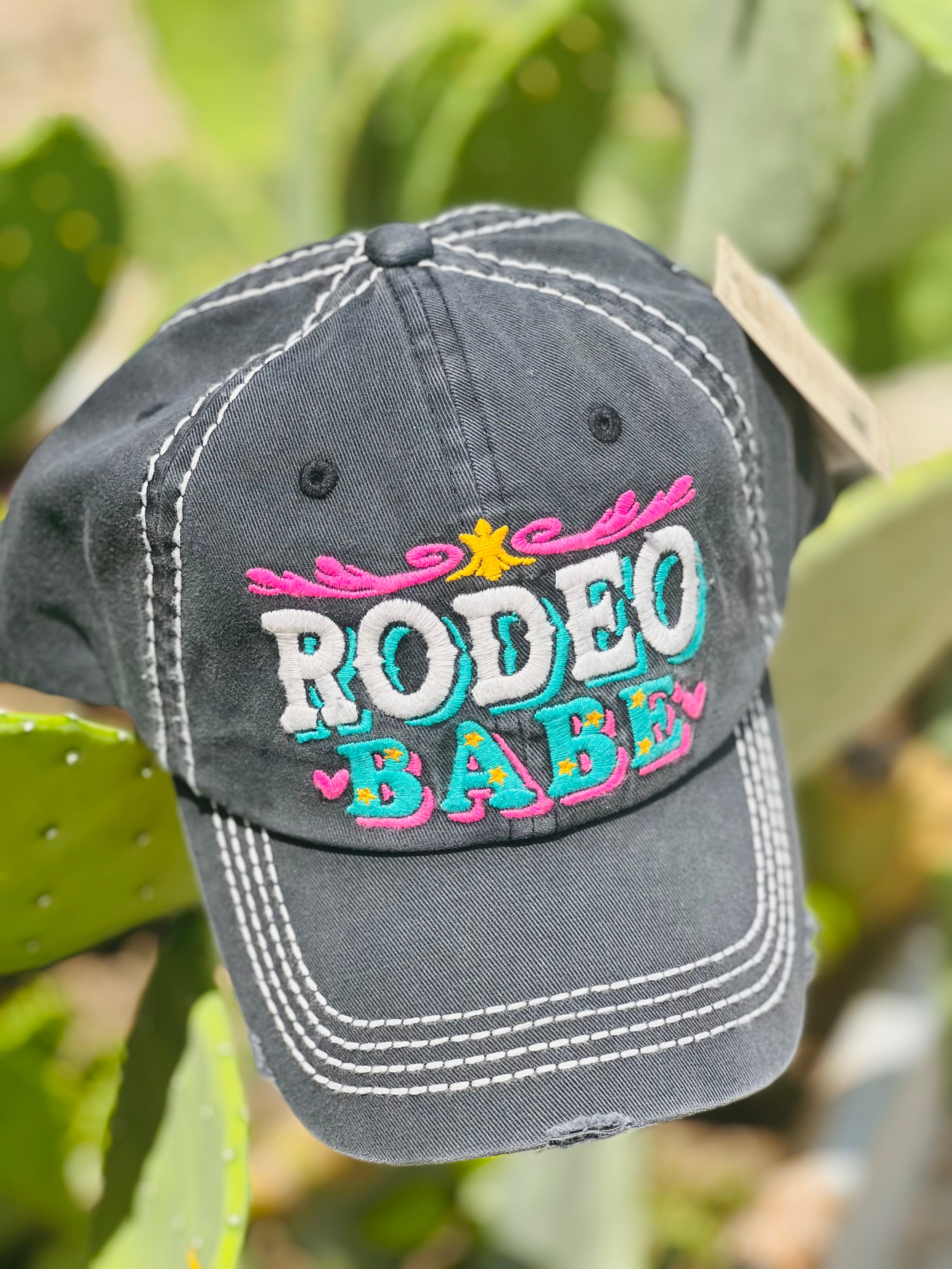 Rodeo top baseball caps