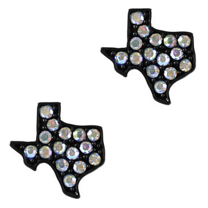 The Stars At Night Sparkle Texas Studs