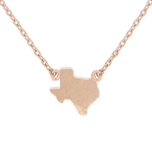 Mini Texas Necklace Gold Dipped