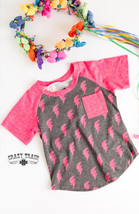 Kids Comic Love Crazy Train Body Suit Top