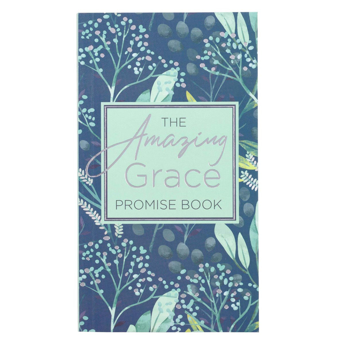 Blue Floral Amazing Grace Promise Book