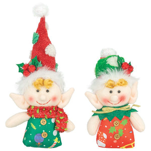Happy Elf Hanging Ornament