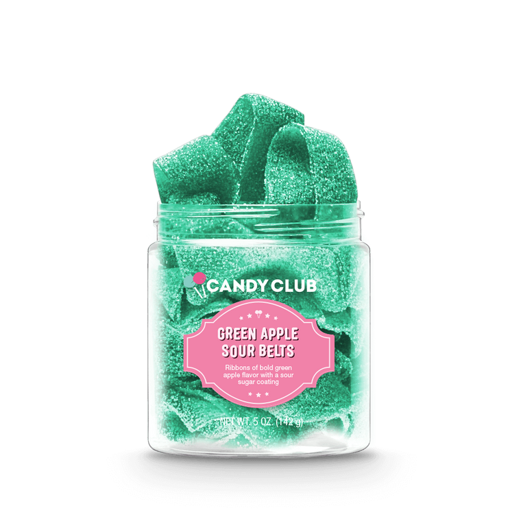 Green Apple Candy Club Jar
