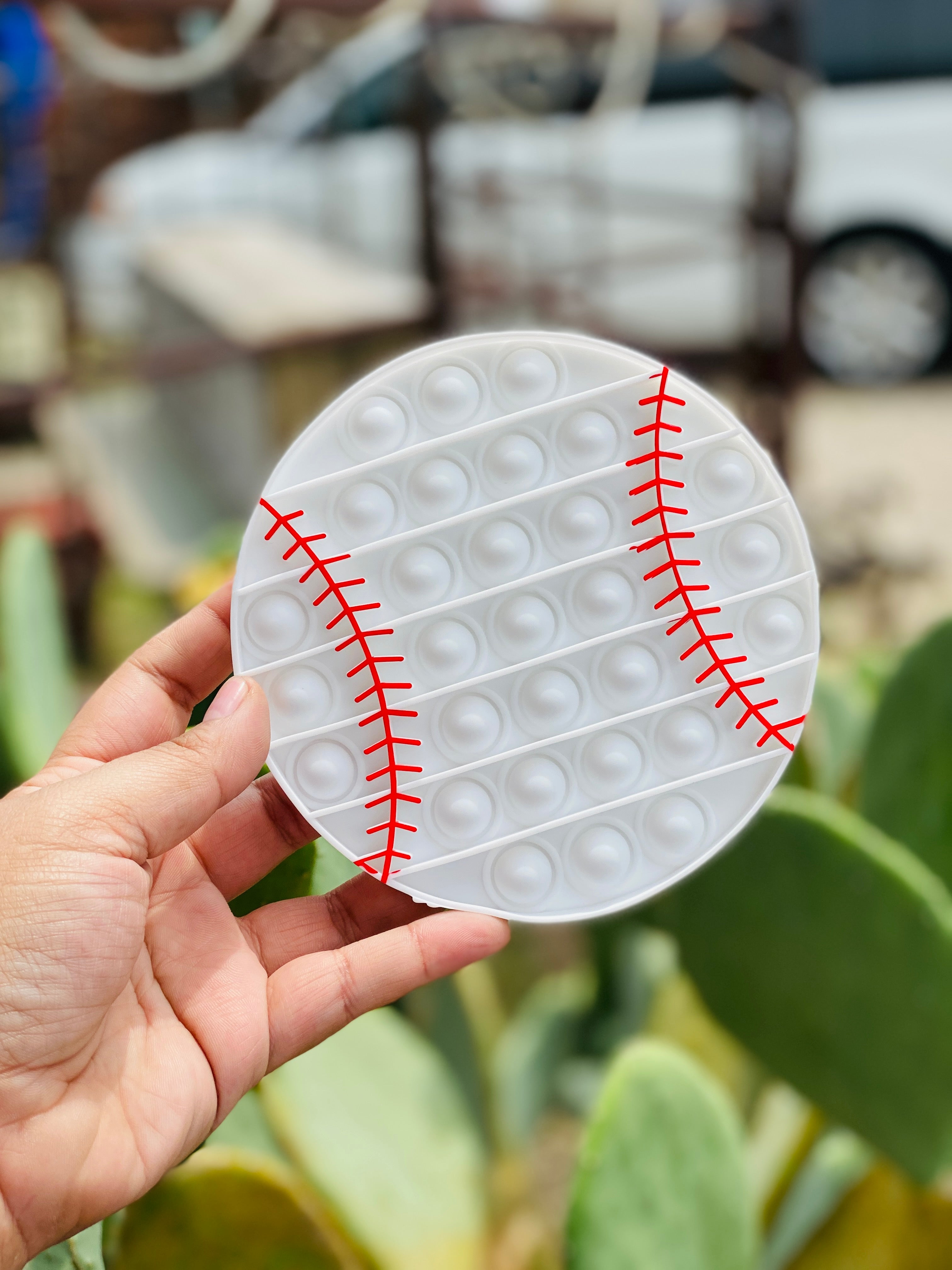Baseball Pop Fidget Toy