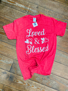 Loved & Blessed Comfy Tee
