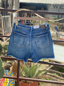 One Thing Right High Waisted Judy Blue Denim Shorts