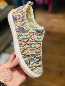 Corkys Babalu Aztec Slip On Shoes