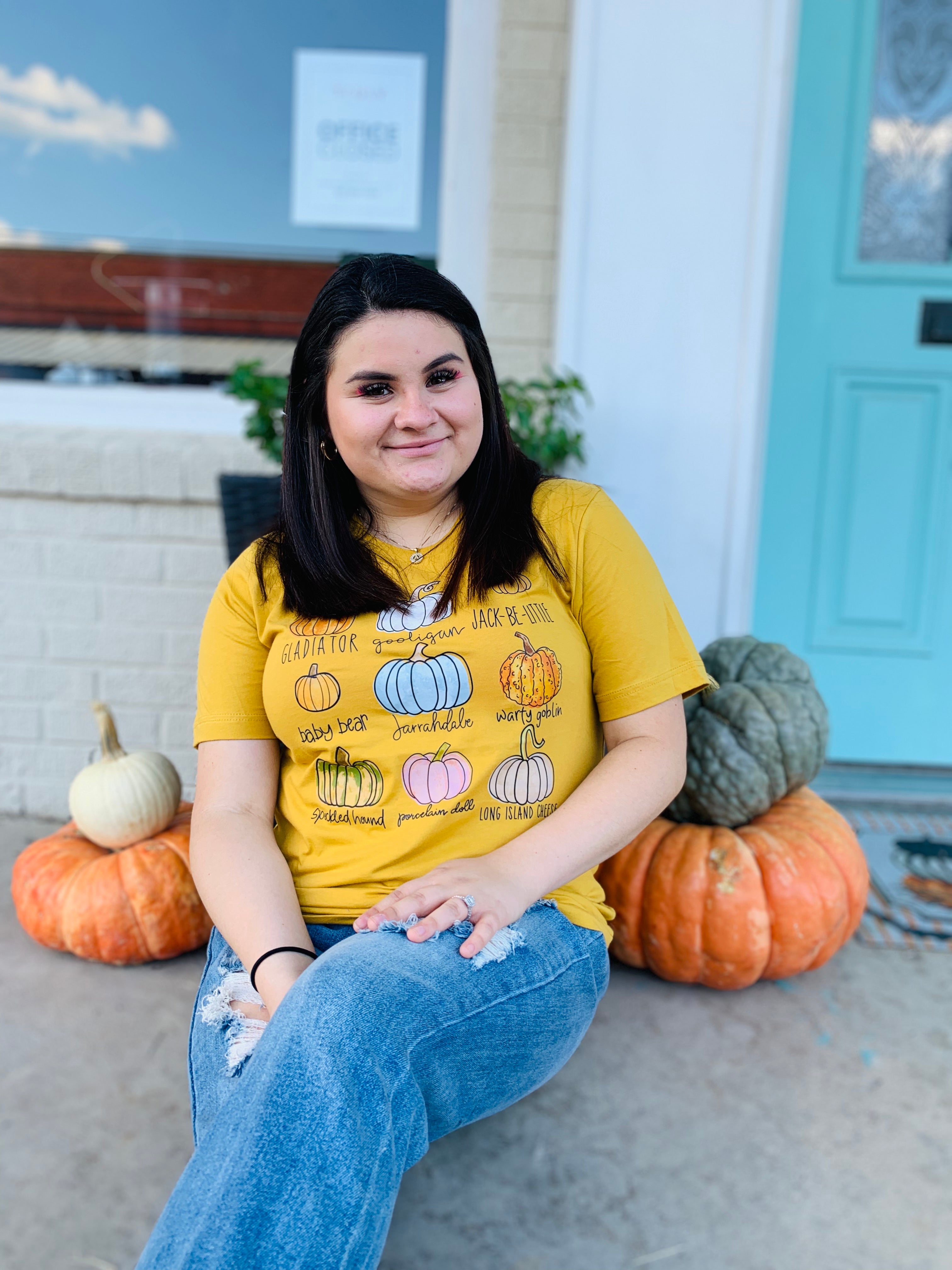 All The Pumpkin Things Fall Comfy Tee