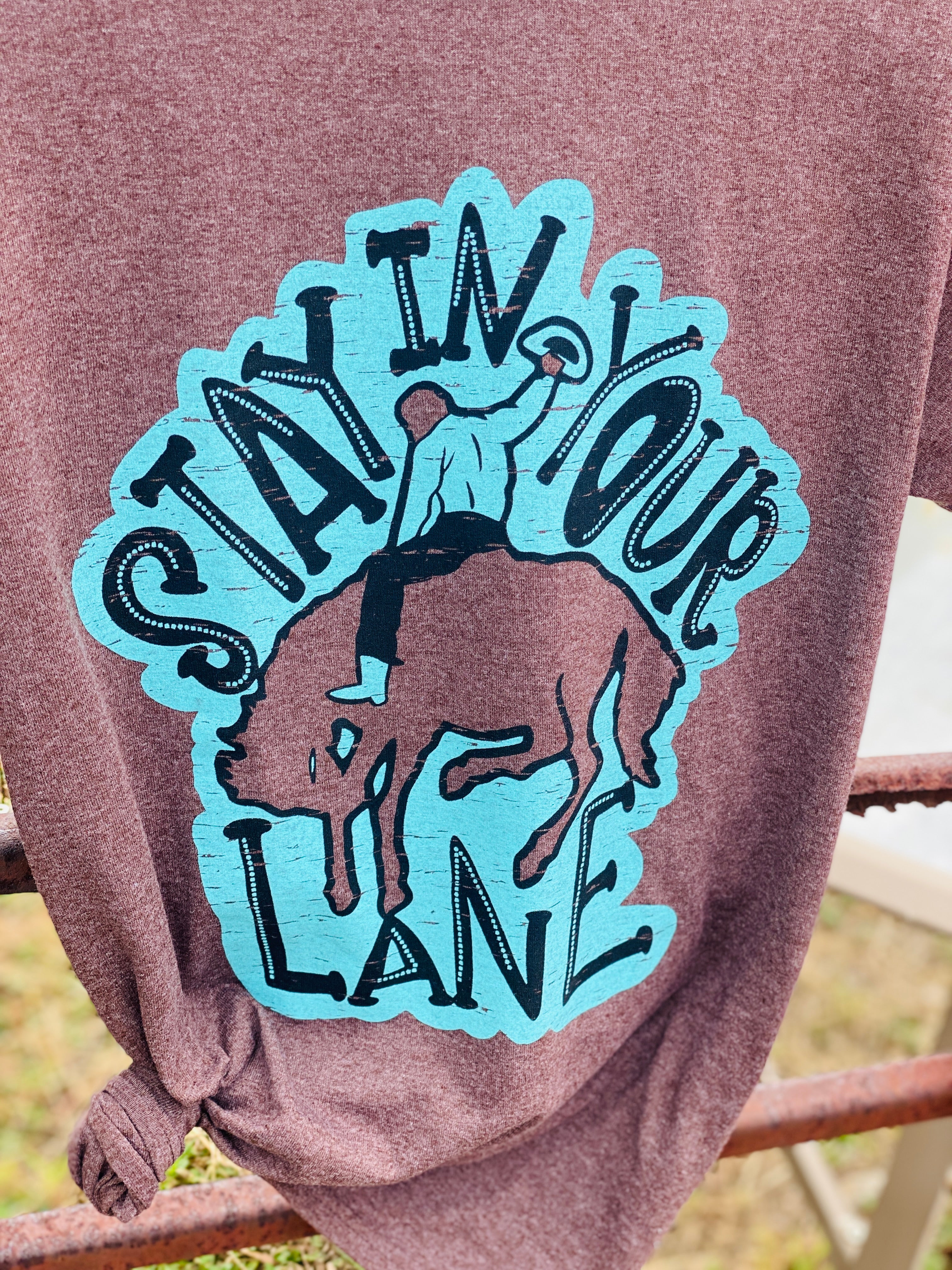Stay In Your Lane Comfy Tee