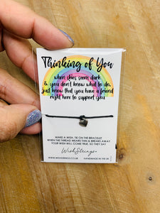Thinking Of You Wishstrings Bracelet
