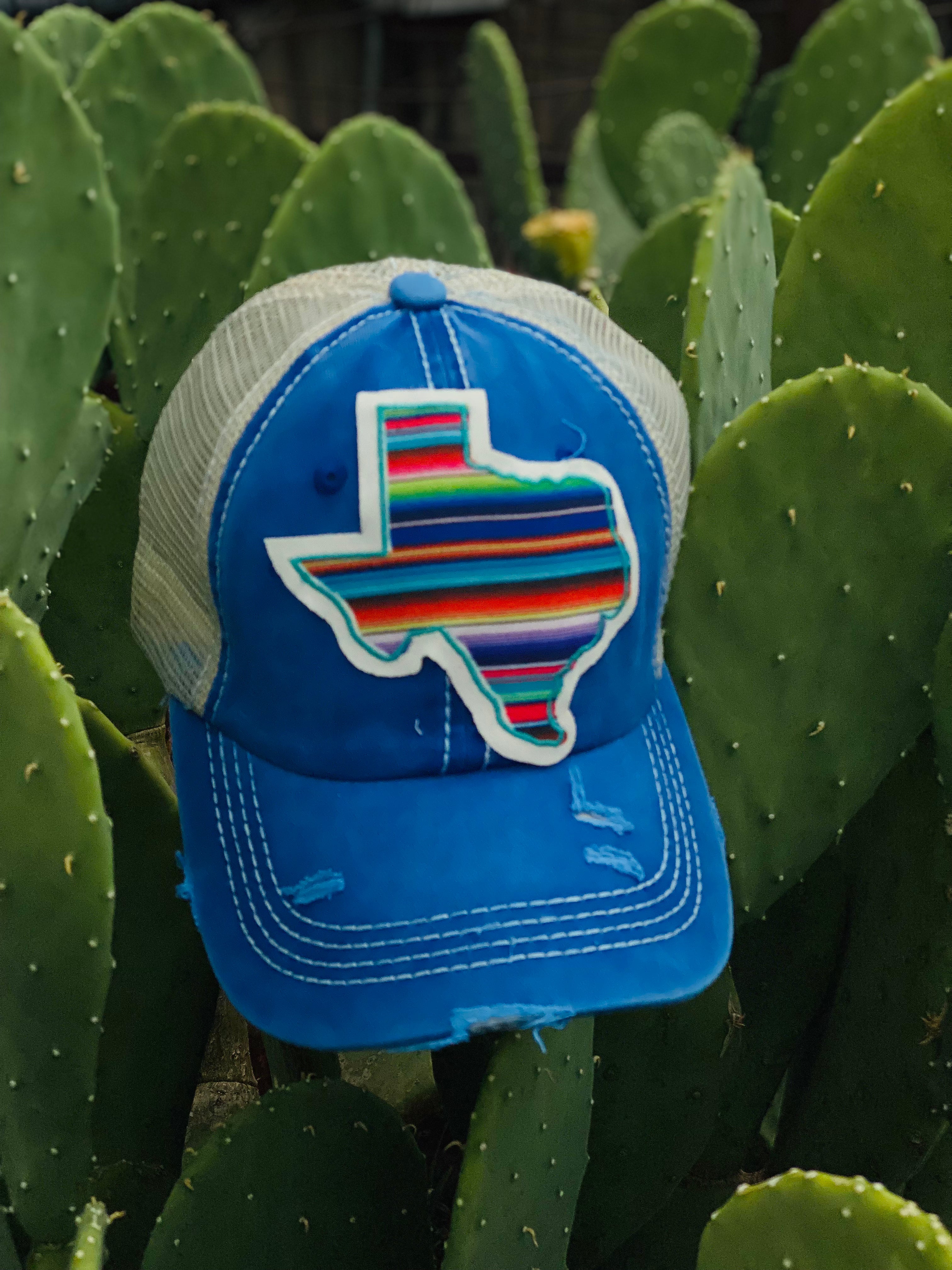 Texas Serape Mesh Back Baseball Hat