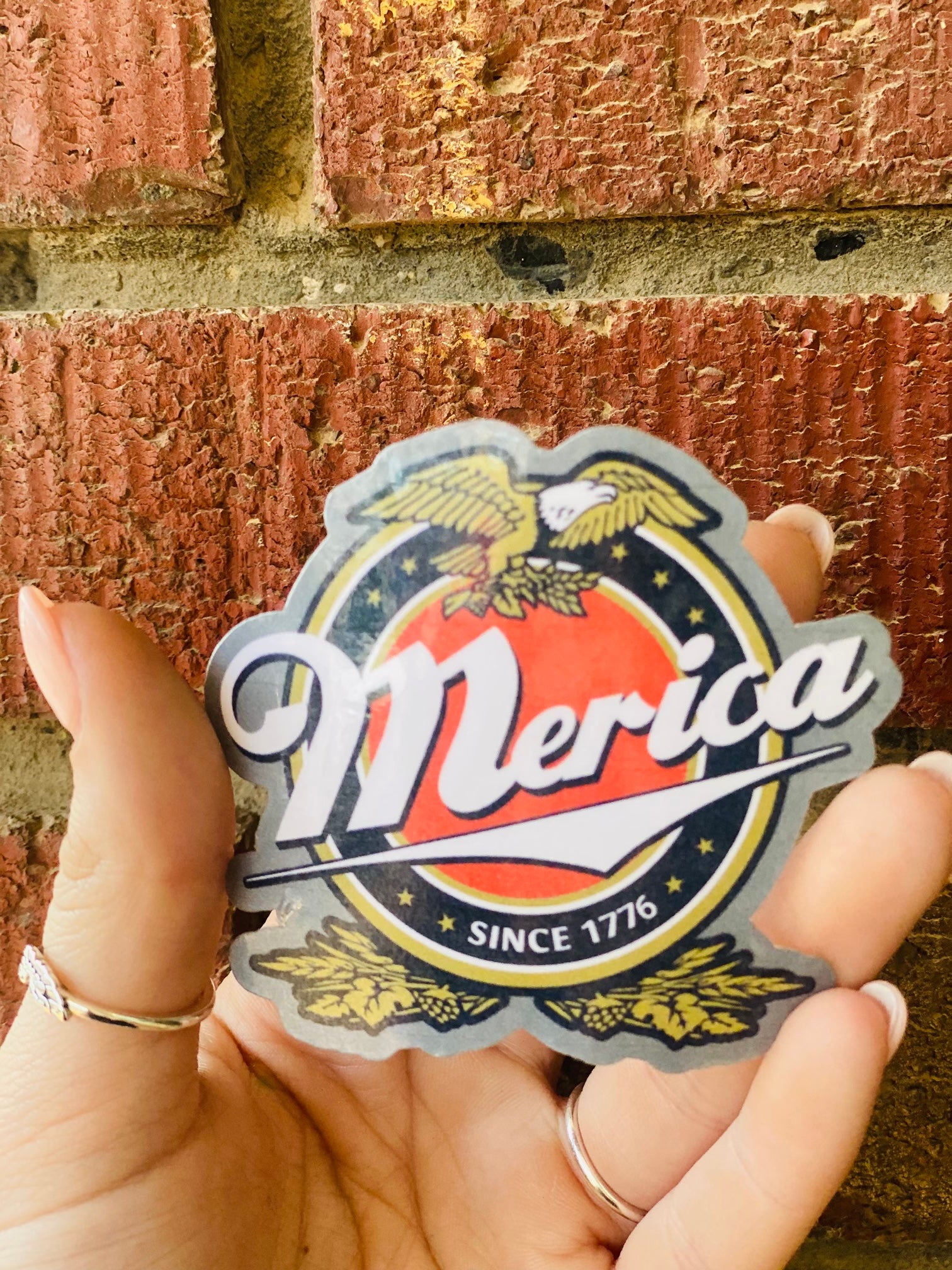 Merica Since 1776 Sticker