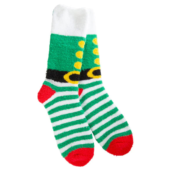 Elf Themed Christmas Worlds Softest Crew Socks