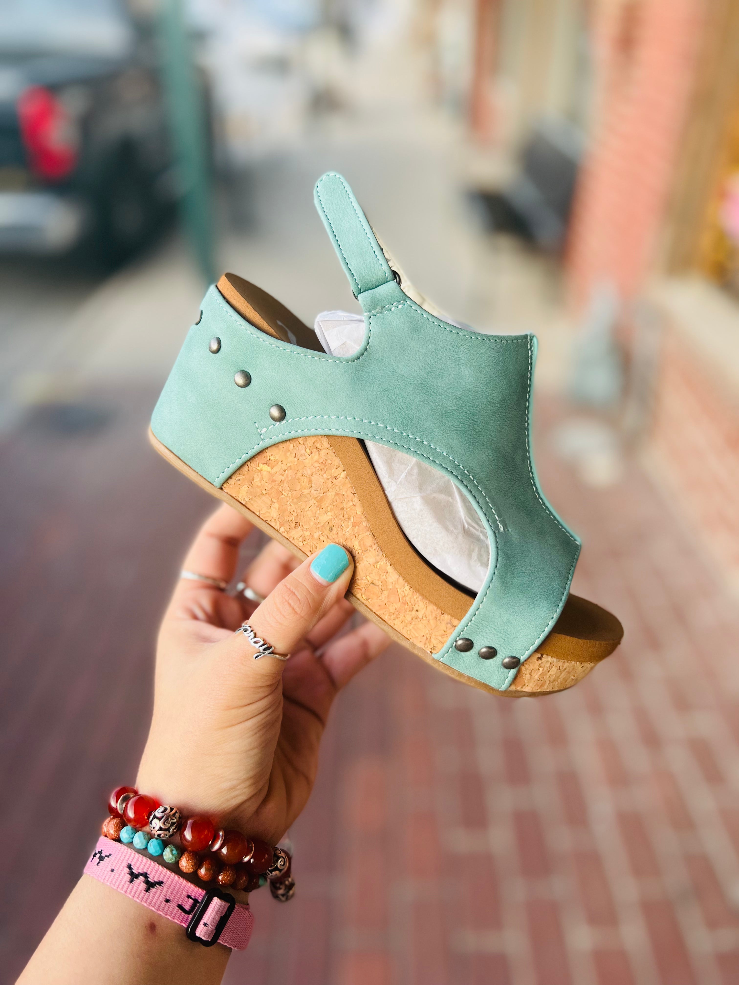 Freedom Very G Turquoise Wedges Friends By Choice Boutique