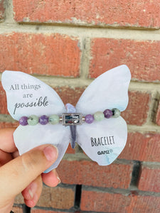 All Things Are Possible Butterfly Casual Bracelet