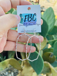 What You Need Silver Dangle Earrings