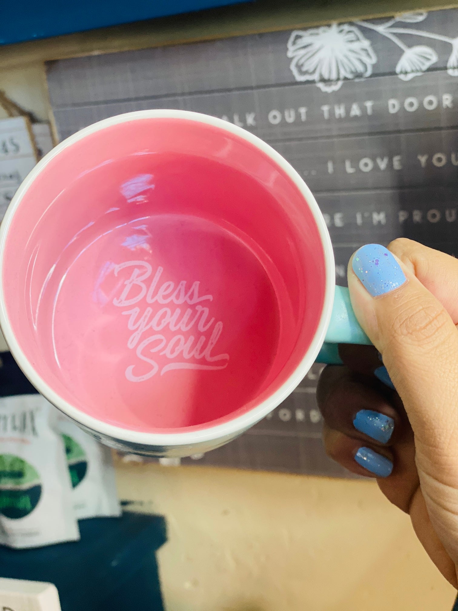 Hot Mess But I'm Blessed Coffee Mug
