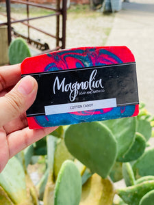 Cotton Candy Handmade Magnolia Soap Bar