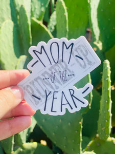 Mom Of The Year Runner-Up Sticker