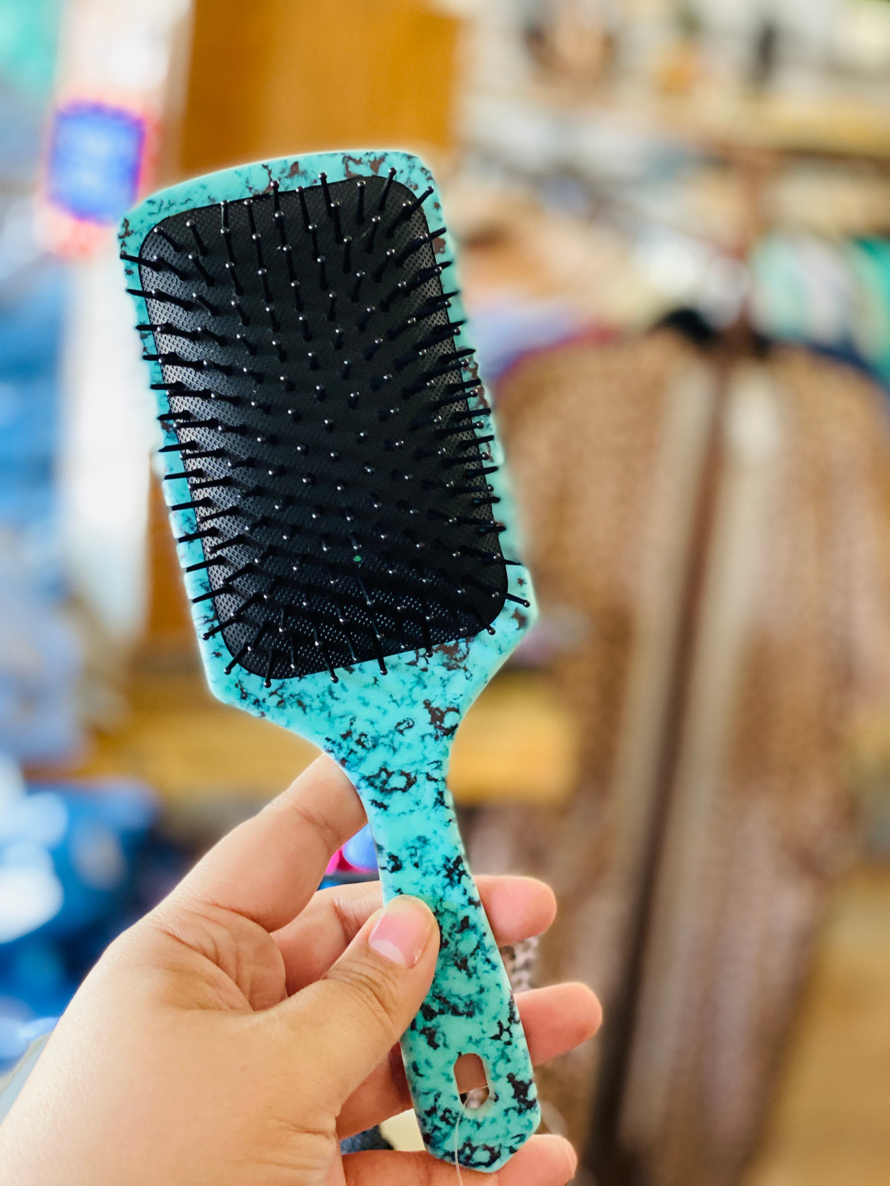Turquoise Hair Brush
