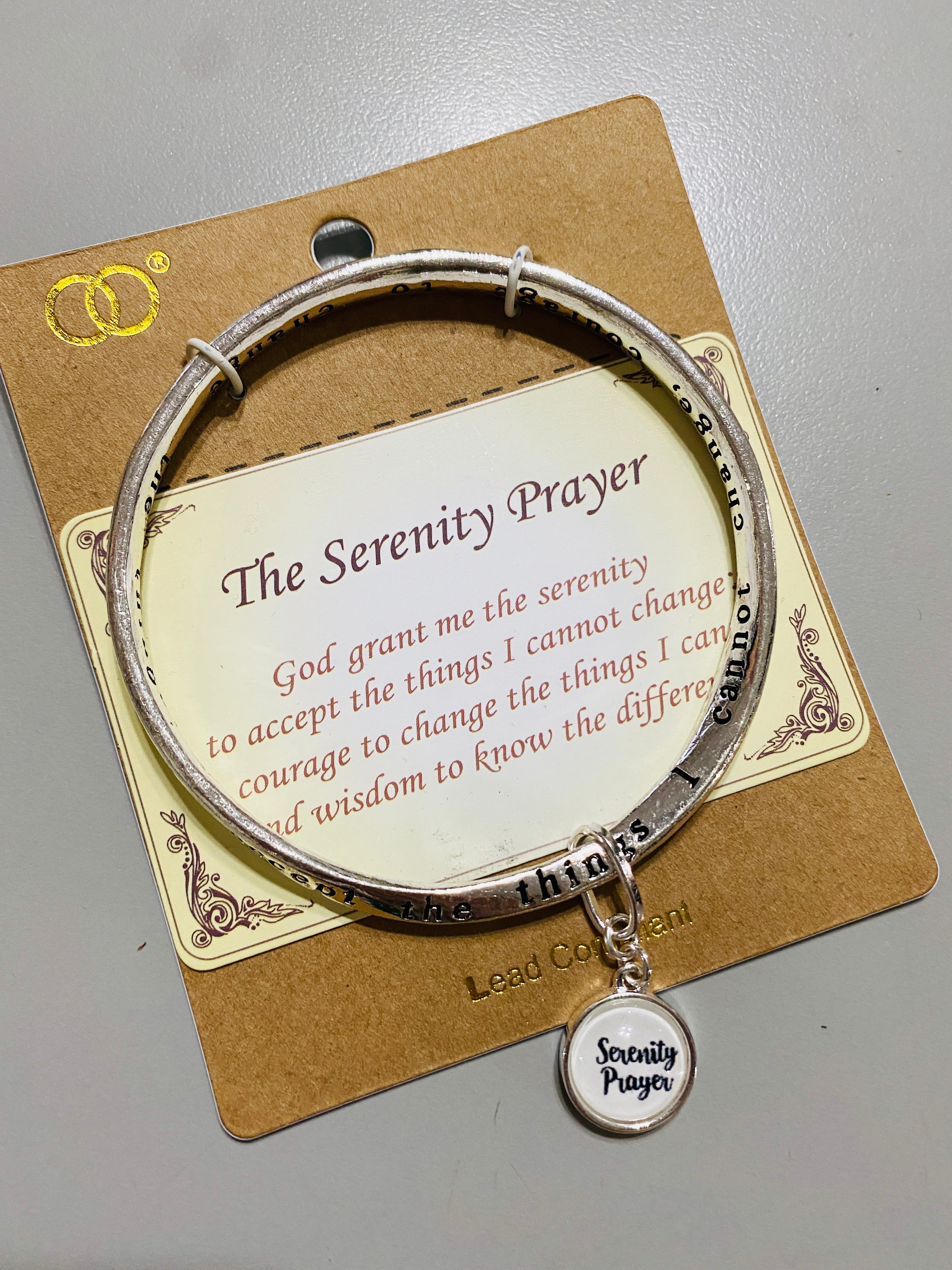 The Serenity Prayer Bracelet