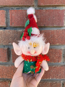 Happy Elf Hanging Ornament