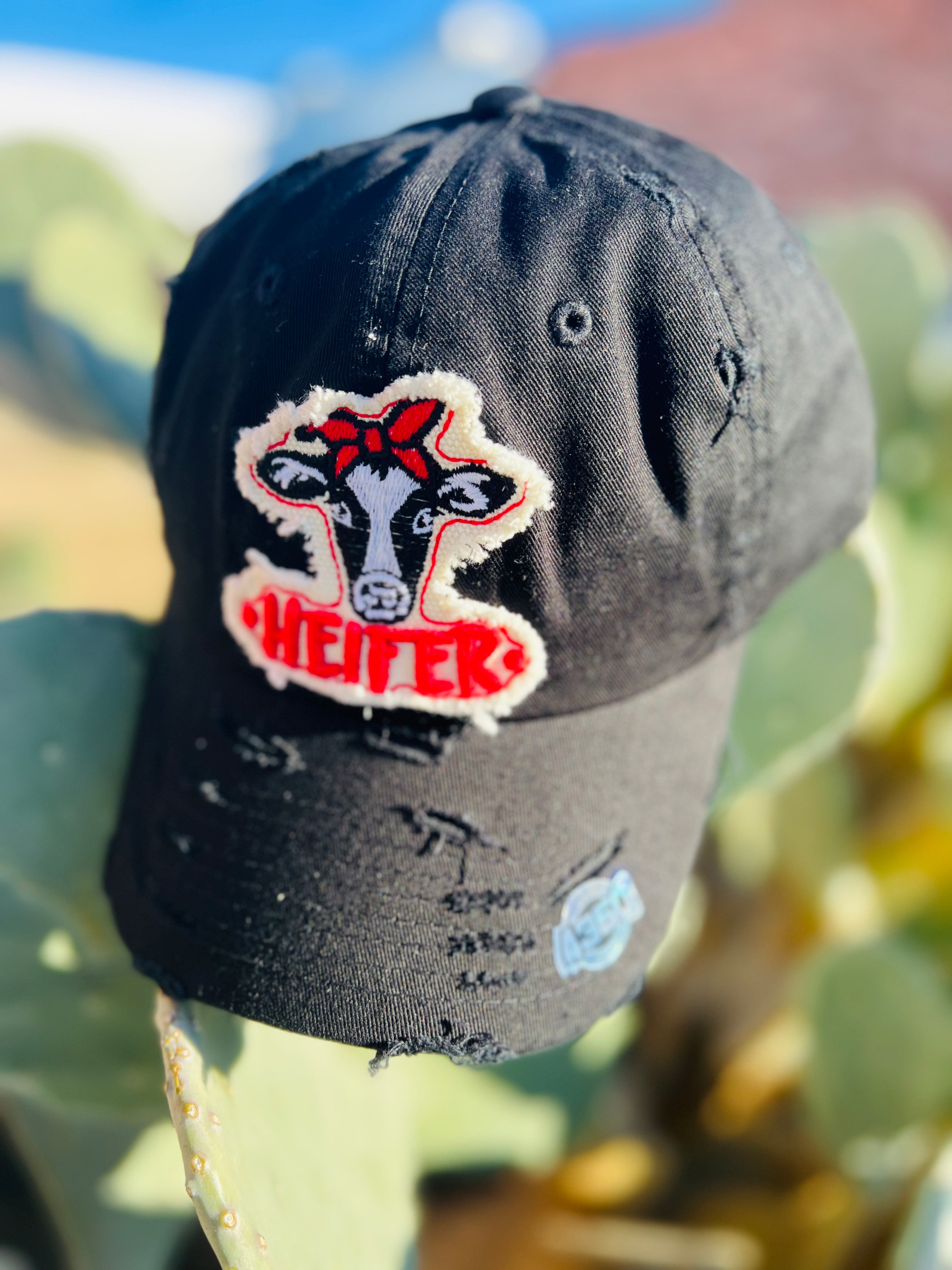 Red Bandana Heifer Baseball Hat