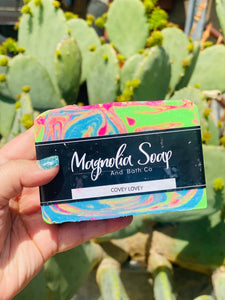 Covey Lovey Handmade Magnolia Soap Bar