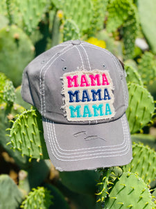 Mama Mama Mama Baseball Hat