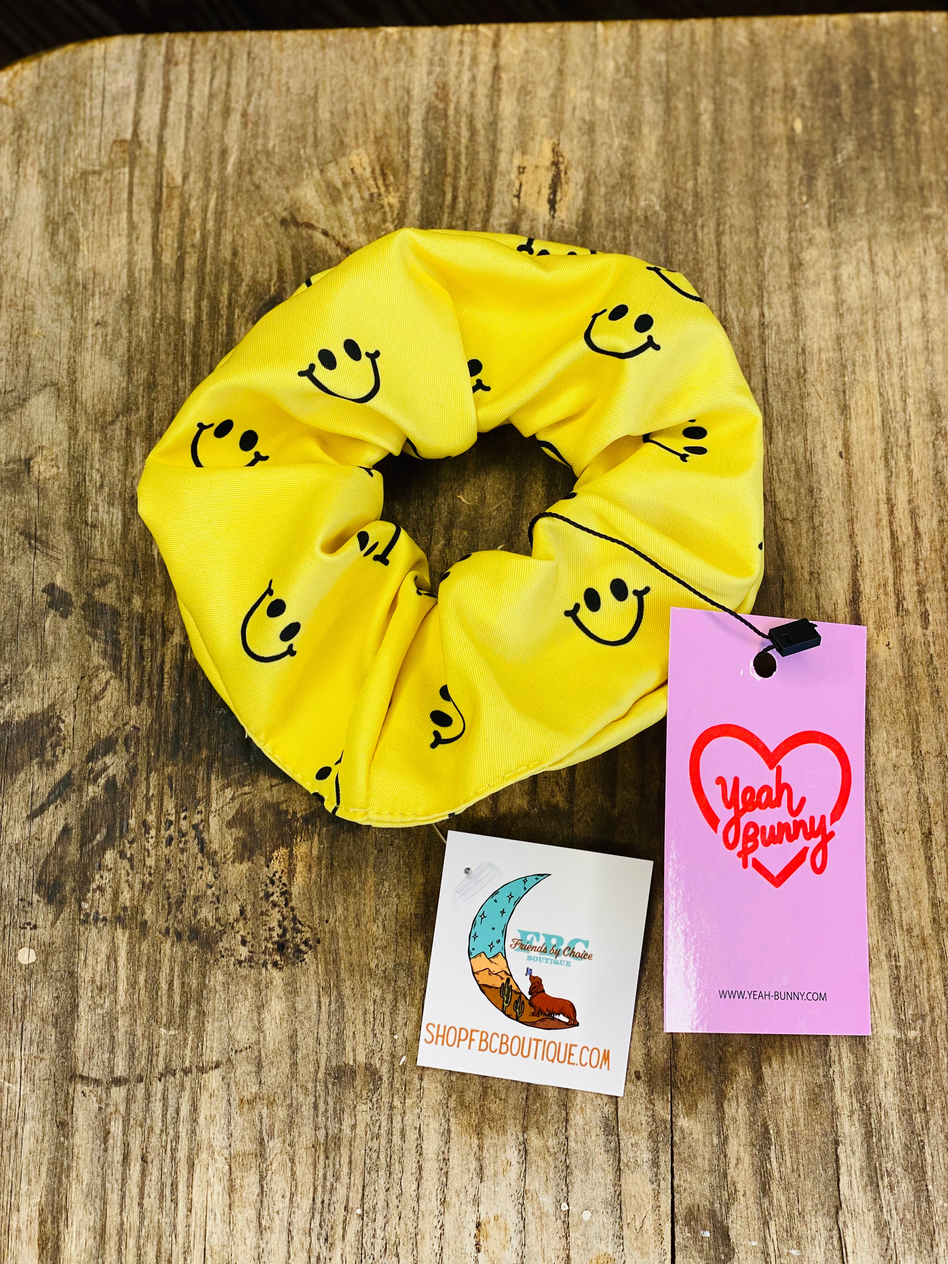 Happiness Yeah Bunny Holding It Together XL Hair Scrunchie