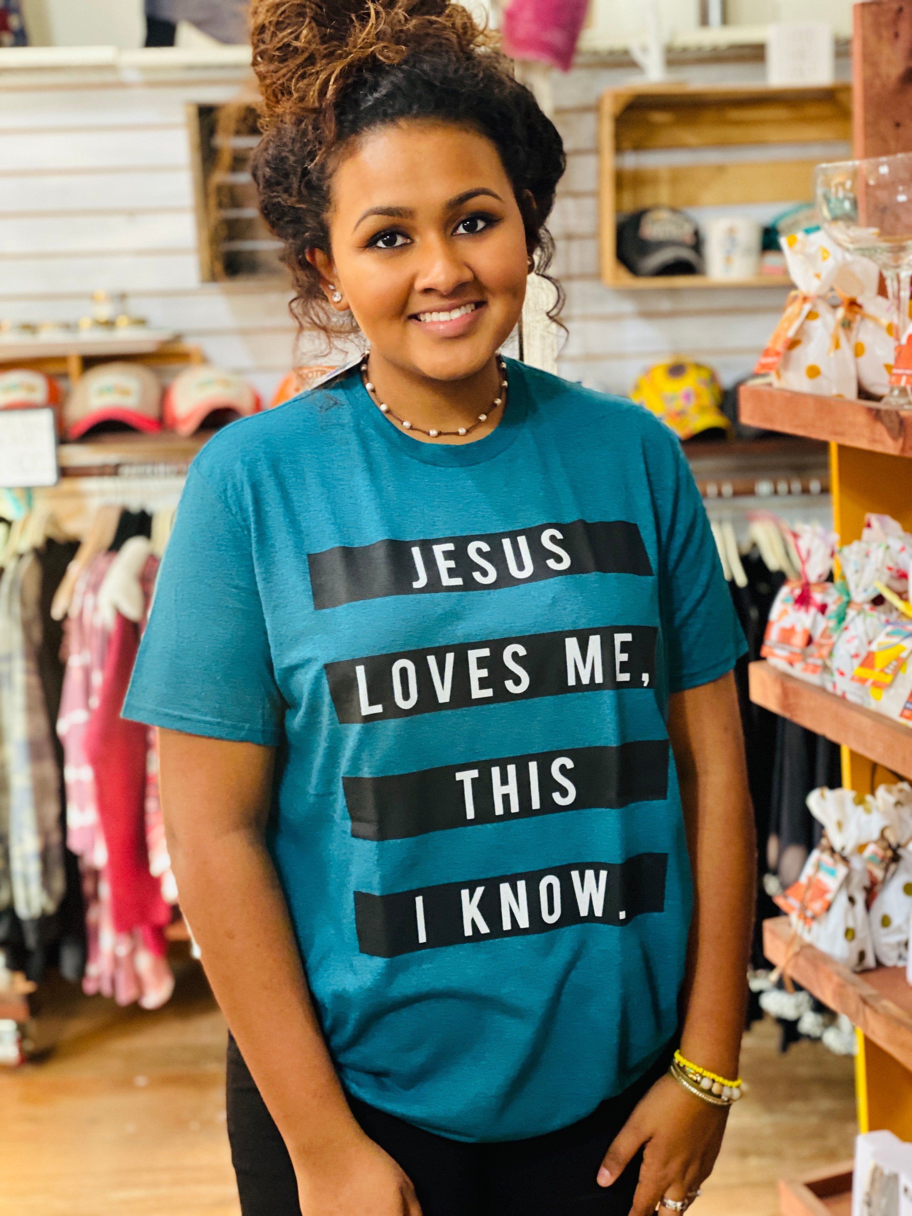 Jesus Loves Me This I Know Comfy Tee