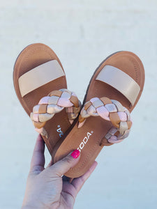Written In The Sand Braided Sandal