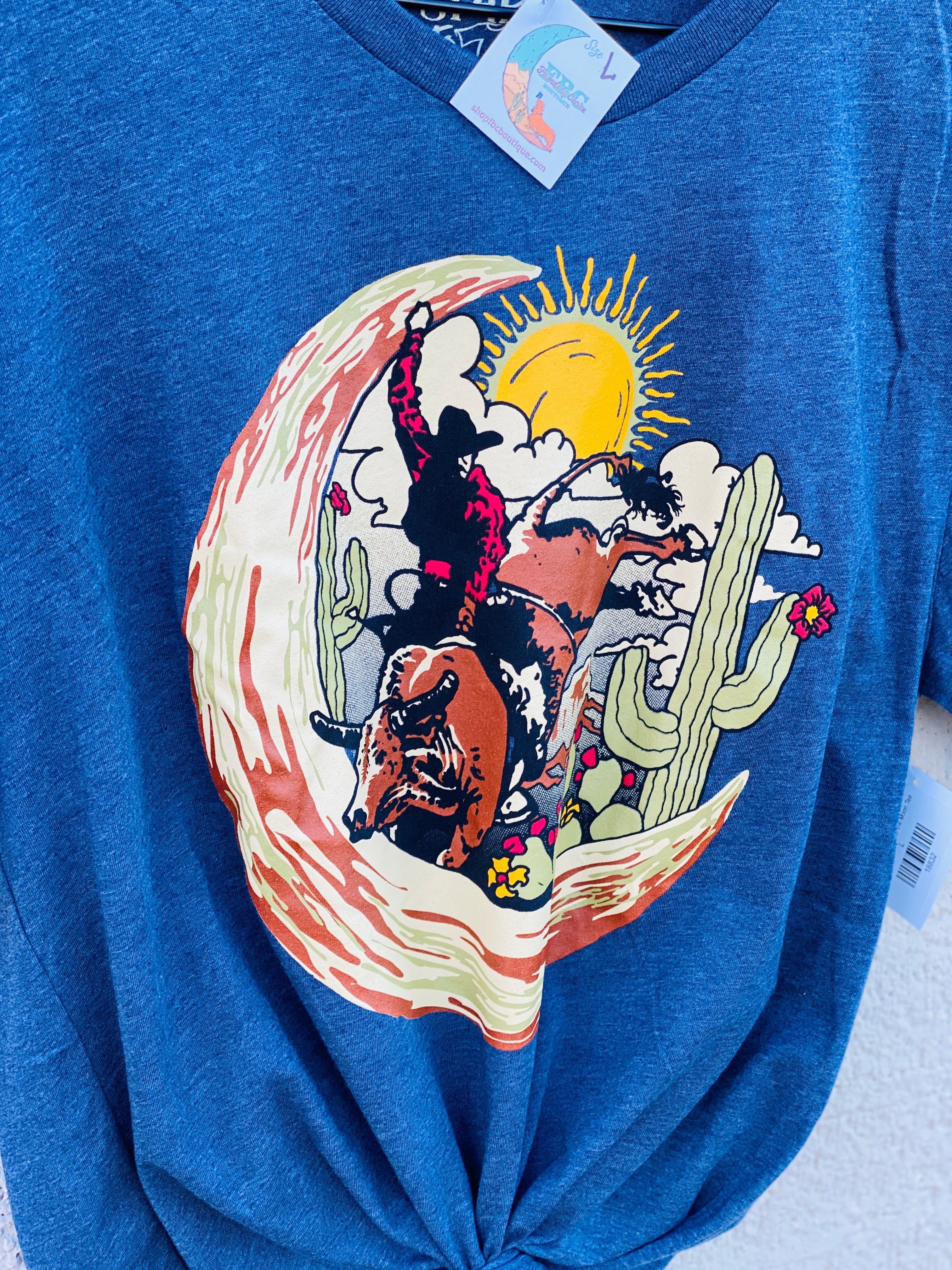 Sunrise Tells The Story Western Comfy Tee