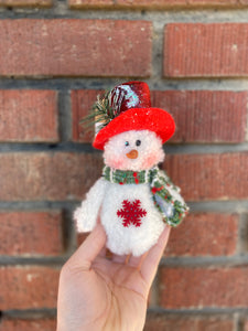Classic Snowman Ornaments