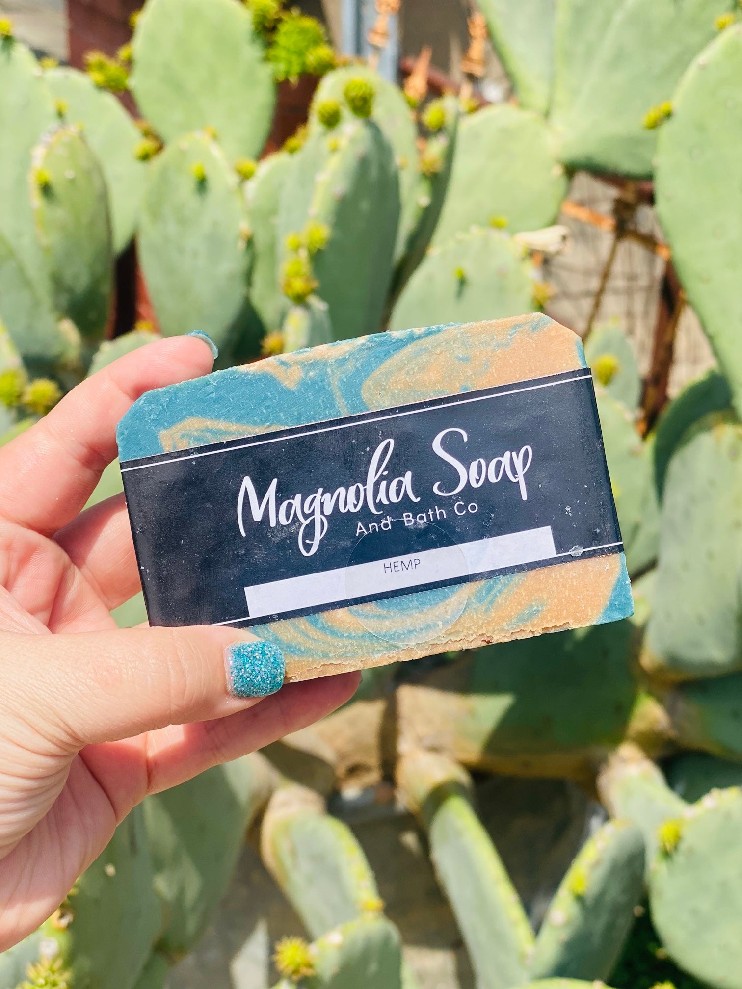 Hemp Handmade Magnolia Soap Bar