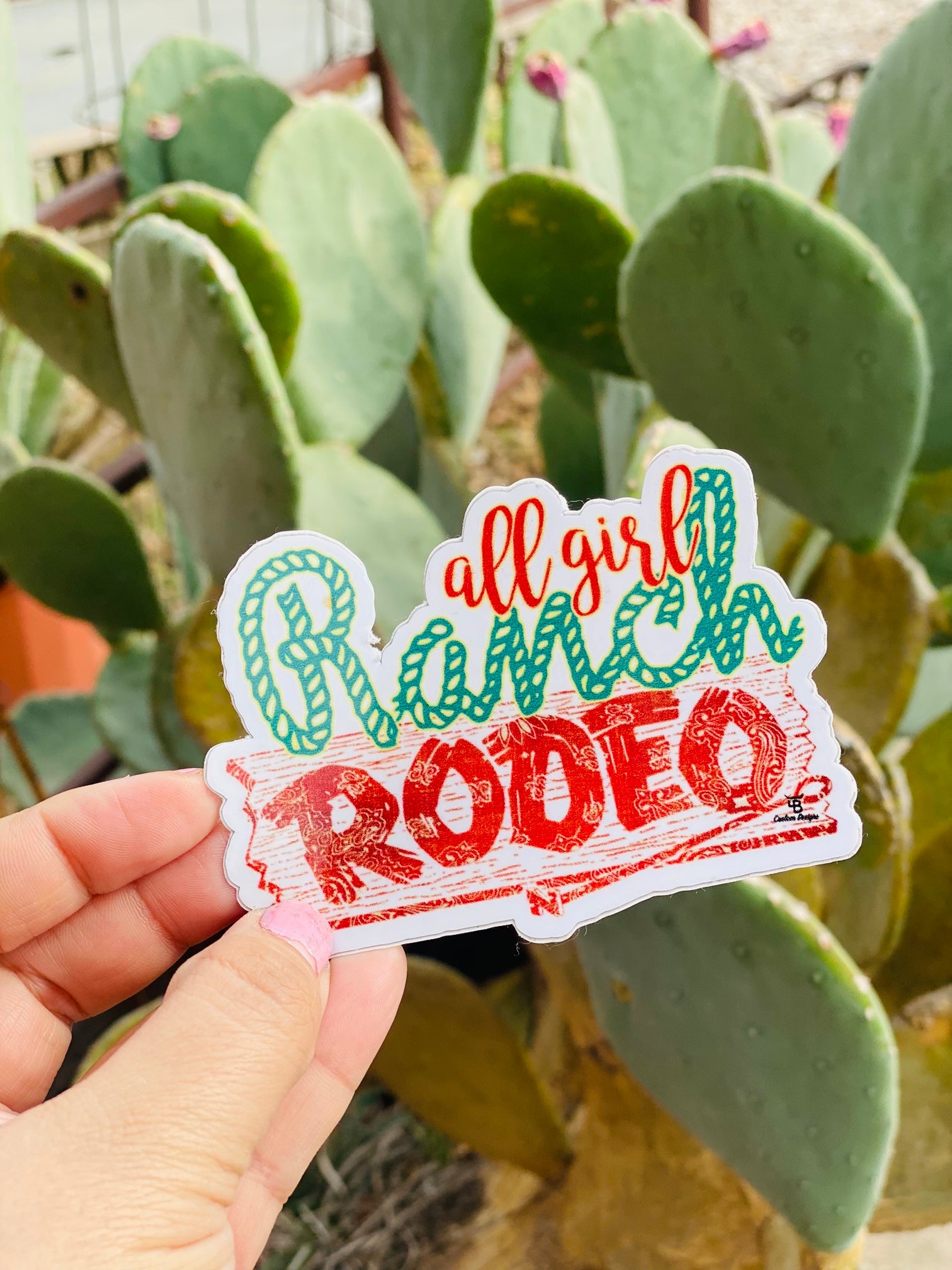 All Girl Ranch Rodeo Sticker