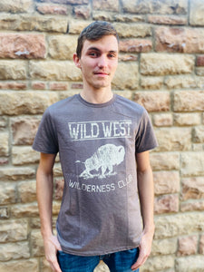 Wild West Wilderness Club Buffalo Comfy Tee