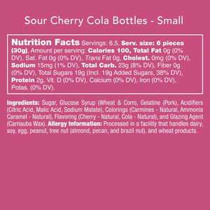 Sour Cherry Cola Bottles Candy Club