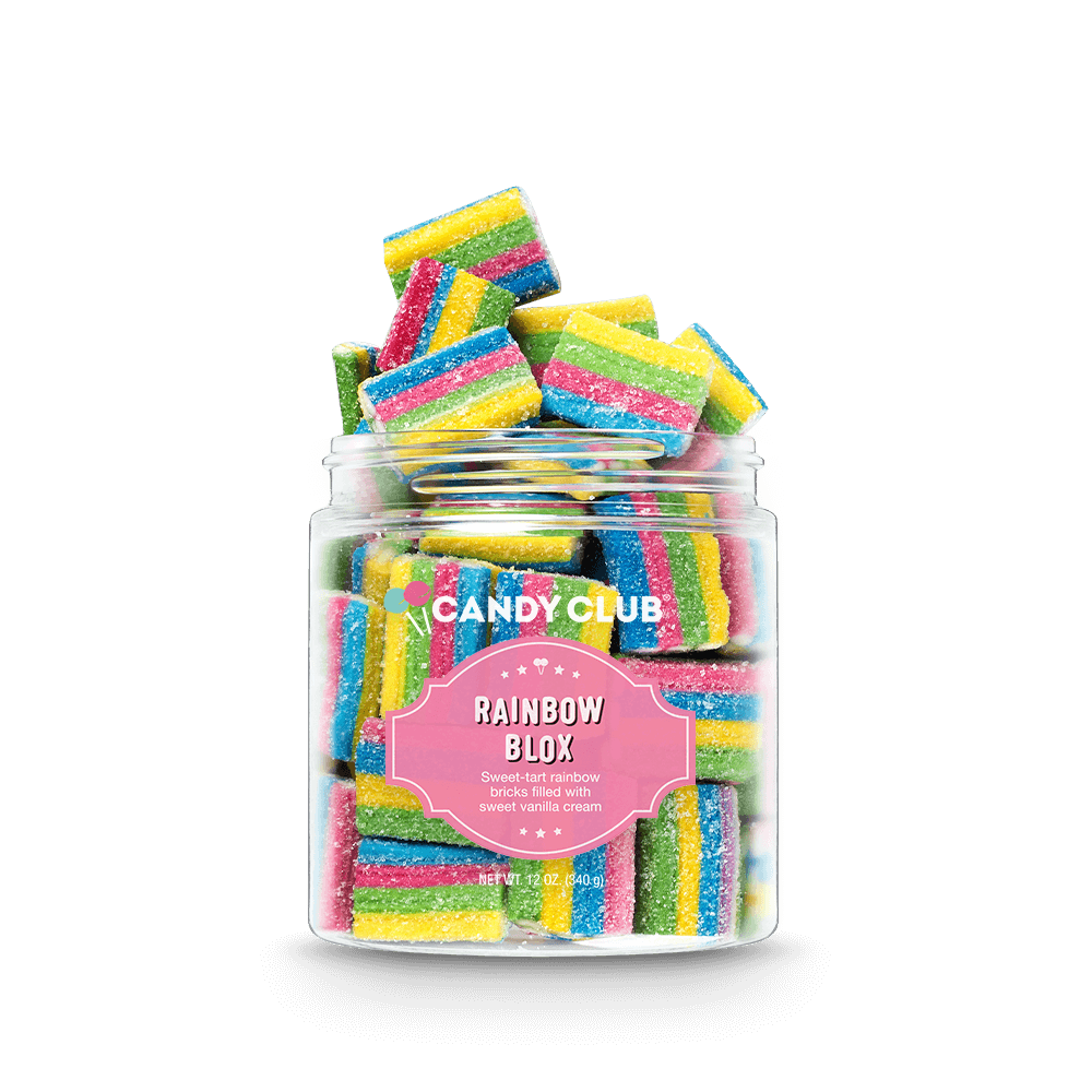 Rainbow Blox Candy Club Jar